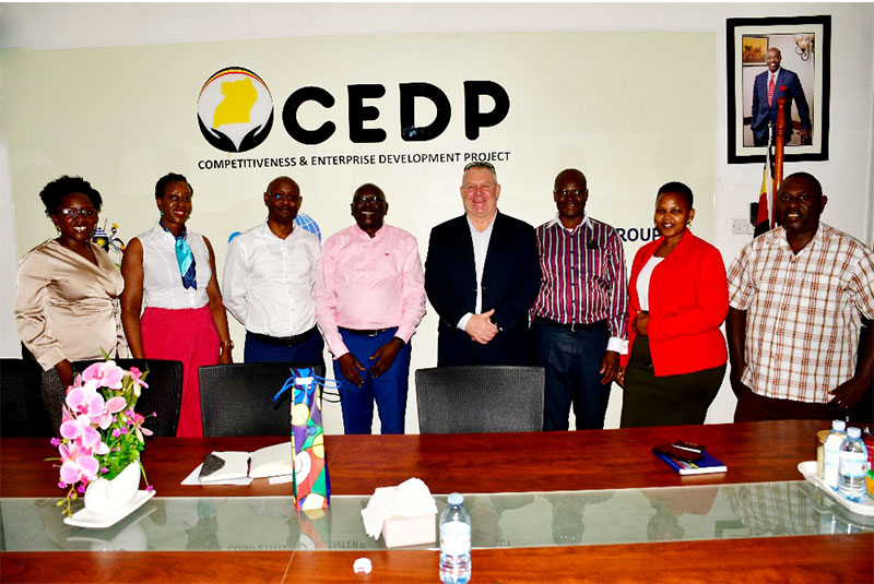 Nation Media Group pays CEDP courtesy visit