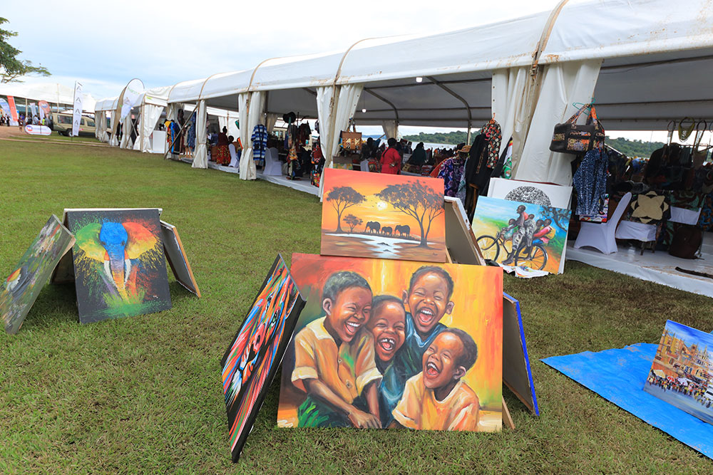Art Exhibition at the Pearl-of-Africa-Tourism-Expo-2023